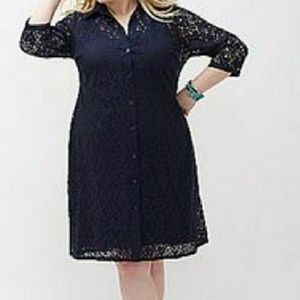 Lane Bryant Navy Dress